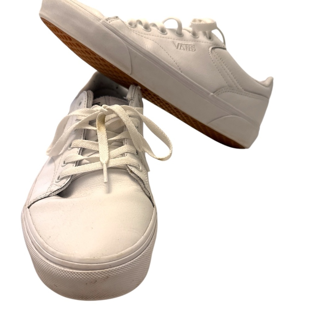 Men’s Vans Off The Wall Sledan Skate Shoes White
